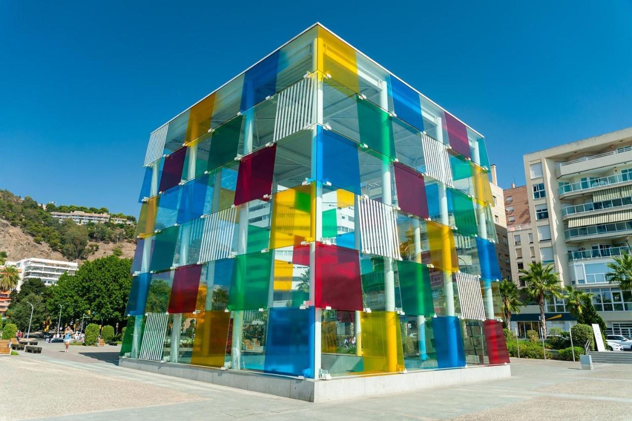 Del Parque Flats Suite Malagueta Málaga Exteriör bild